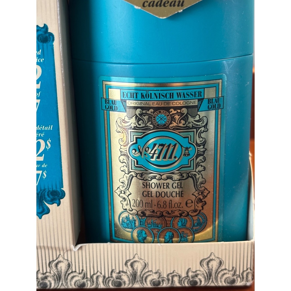 4711 Original Eau de Cologne Gift Set with 200ml Shower Gel New Classic Scent - Picture 2 of 4